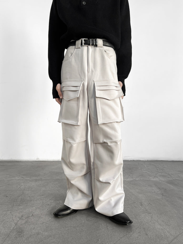 33 lowbox ボンデージ フレア カーゴ パンツ SLY（スライ）の「WOVEN